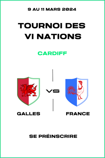 Pays de Galles France 6 nations 2024