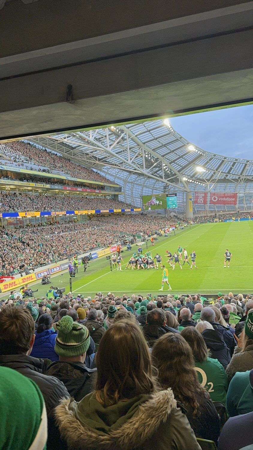 Séjour Irlande France rugby à l'Aviva Stadium de Dublin