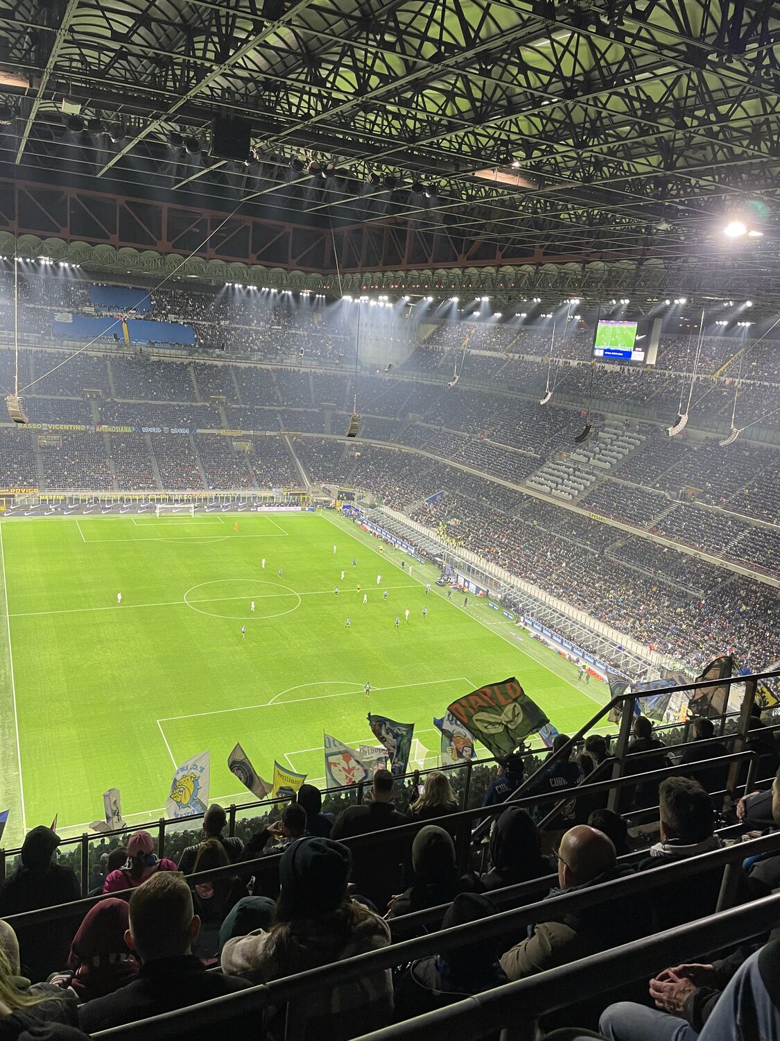 Supporters lors d'un match de Inter Milan — voyage football AMARDI